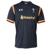 Wales Rugby Away Supporters Shirt 15/16 Charcoal