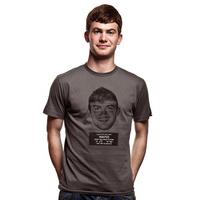 Wanted T-Shirt // Dark Grey 100% cotton