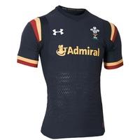 Wales Rugby Away Gameday Shirt 15/16 Charcoal