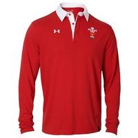 wales rugby long sleeve jersey red