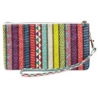 Washi Tape Mighty Tyvek Clutch Wristlet