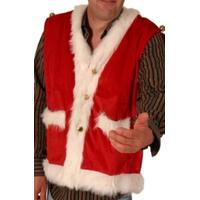 Waistcoat Santa Plush Fine With Bells