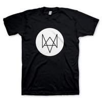 Watch Dogs Fox Medium T-shirt Black (ge1662m)