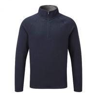 walton half zip dark navy