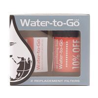 Water-To-Go Replacement Filters x 2, Assorted