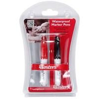 waterproof ball marker pens 2 pack