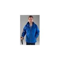 Waterproof Jacket, royal blue / black, in various sizes