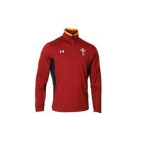 Wales WRU 2016/17 Players 1/4 Zip Rugby Travel Jacket