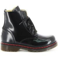 warmup 1360 ankle boots kid black boyss childrens mid boots in black