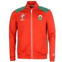 wales uefa euro 2016 track jacket red