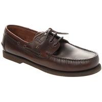 walktall tack deck shoe dark brown