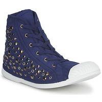 Wati B BEVERLY women\'s Shoes (High-top Trainers) in blue