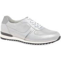 Waldläufer Sprint Womens Casual Sports Trainers women\'s Shoes (Trainers) in Silver