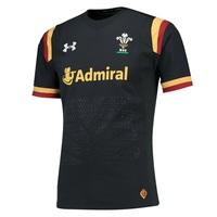 Wales Rugby Away Gameday Shirt 15/16 Charcoal, Grey