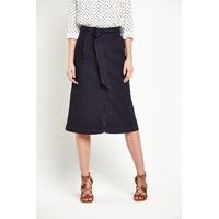 Warehouse Midi Tie Waist Skirt