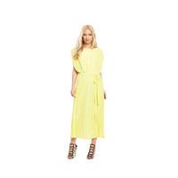 warehouse pleated midi dress