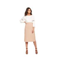 warehouse split side utility midi skirt