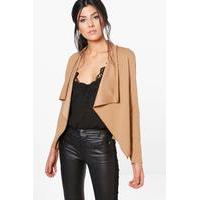 Waterfall Blazer - camel