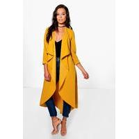 Waterfall Duster - mustard