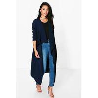 Waterfall Longline Duster - navy