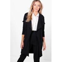 Waterfall Duster - black