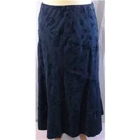 Wallis Size 12 Blue floral stamp Skirt Wallis - Size: 12 - Blue - Gypsy skirt