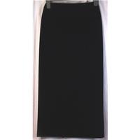 Wallis Petite Size 10 Black Large Skirt Wallis - Size: 10 - Black - Long skirt