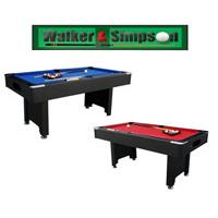 walker simpson regal deluxe 7ft pool table