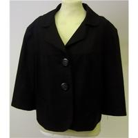 wallis size 16 black short jacket