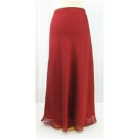Wallis size 18 skirt red Wallis - Size: 18 - Red - Long skirt