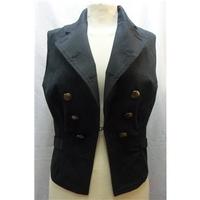 Warehouse black waistcoat Warehouse - Size: 8 - Black - Waistcoat