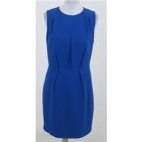 warehouse size 12 blue sleeveless dress