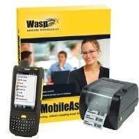 Wasp MobileAsset Manager Enterprise Software with HC1 Mobile Computer and WPL305 Desktop Barcode Printer