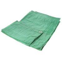 Waterproof Green Tarpaulin Ground Sheet Cover 23ft (7m) X 30ft (9m)