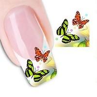 Water Transfer Printing Nail Stickers XF1320