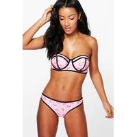 Watermelon Underwired Bikini - pink