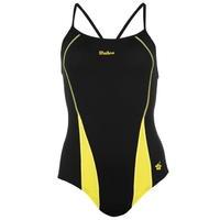 WaiKoa Ladies Open Training Back Swimsuit with Thin Bound Straps