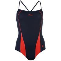 WaiKoa Ladies Open Training Back Swimsuit with Thin Bound Straps