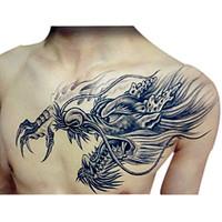 Waterproof Temporary Tattoos Large Arm Fake Transfer Tattoo Stickers Sexy Spray