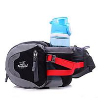 Waist Bag/Waistpack Bottle Carrier Belt Belt Pouch/Belt Bag for Climbing Cycling/Bike Running Camping Hiking Sports Bag Multifunctional