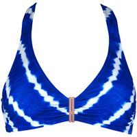 Watercult Blue Swimsuit Bra Tie-Dye Tribe women\'s Mix & match swimwear in white