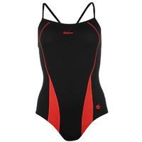 WaiKoa Ladies Open Training Back Swimsuit with Thin Bound Straps