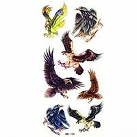 waterproof eagle temporary tattoo sticker tattoos sample mold for body ...
