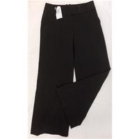 Wallis size 10 black pinstripe trousers