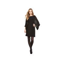 Wallis Cape Sequin Sleeve Tunic