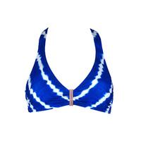 Watercult Blue Swimsuit Bra Tie-Dye Tribe