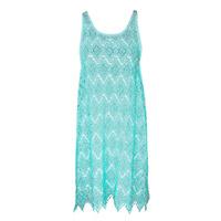 Watercult Turquoise Crochet Tunic Smart Exotic