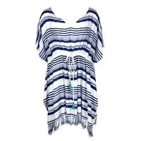 watercult blue and white tunic new nautical