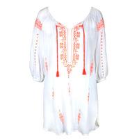 Watercult White Tunic Caribbean Wave