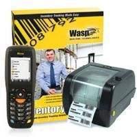 Wasp Inventory Control Standard Software with DT10 Mobile Computer and WPL305 Desktop Barcode Printer